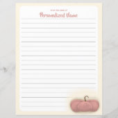 Harvest Charm - gevoerd papier blad (Voorkant)