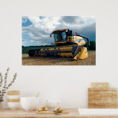 HARVEST COMBINE POSTER (Keuken)