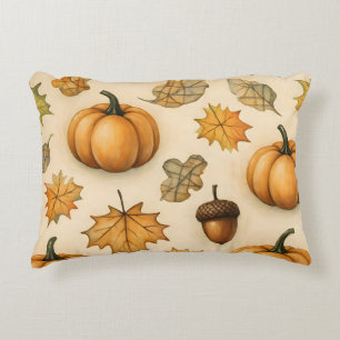 Harvest Doodle Delight Schattigee herfstpatroonw Accent Kussen
