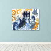 Harvest FEstival Canvas Afdruk (Insitu (Houten vloer))