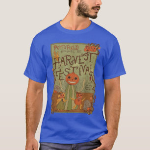 Harvest Festival Herfst herfst Retro Halowe T-shirt
