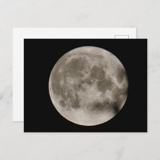 Harvest Full Moon Briefkaart (Voorkant / Achterkant)