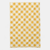 Harvest Gold Gingham Theedoek (Verticaal)