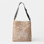 Harvest Gold Rabbit Famille Designer Sac fourre-to (Dos)
