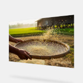 Harvest Grain, Rice Field (Angle)