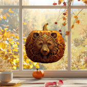 Harvest Guardian Beer herfstpompoenkunst Raamsticker