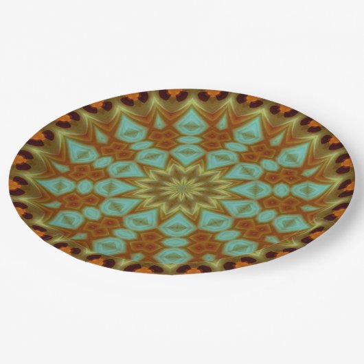 harvest holiday papieren bordje (Gekanteld)