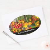 Harvest Home Ovale Sticker (Envelop)