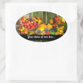 Harvest Home Ovale Sticker (Tas)