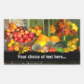 Harvest Home ~ Rechthoekig ticker Rechthoekige Sticker (Voorkant)