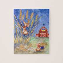 "Harvest Mice" 110-stuk Jigzaag Puzzle