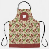 Harvest Monogram Kitchen Apron Schort (Voorkant)