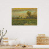 Harvest Moon - George Inness Fine Art Poster (Cuisine)