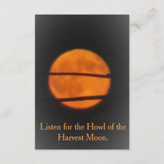 Harvest Moon - Prairie Mile - uitnodiging