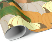 Harvest Pattern Autumn Squash Cadeaupapier (Rol Hoek)