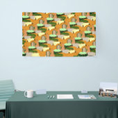 Harvest Pattern Autumn Squash Spandoek (Beurs)