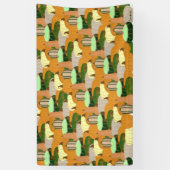 Harvest Pattern Autumn Squash Spandoek (Verticaal)