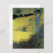 Harvest Scene Briefkaart (Voorkant / Achterkant)