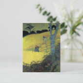 Harvest Scene Briefkaart (Staand voorkant)