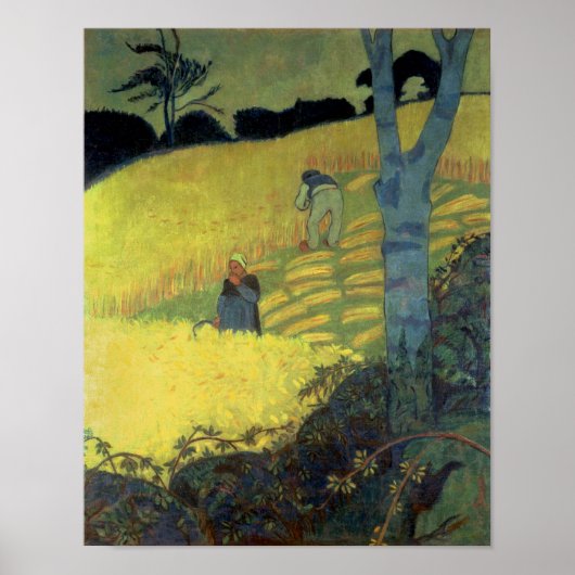 Harvest Scene Poster (Voorkant)