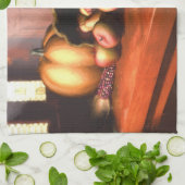 Harvest Still Life - Serviette de cuisine Thanksgi (Plié)