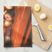 Harvest Still Life - Serviette de cuisine Thanksgi (Quart Plié)