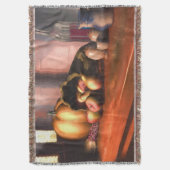 Harvest still Life Throw Blanket Deken (Voorkant Verticaal)