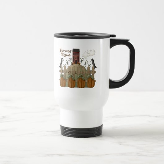 "Harvest Thyme" Mug de voyage d'automne (Droite)