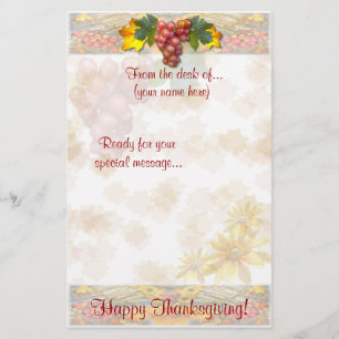 HARVEST VINE ~ Briefpapier # 2