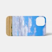 Harvested wheat fields  iPhone hoesje (Achterkant horizontaal)