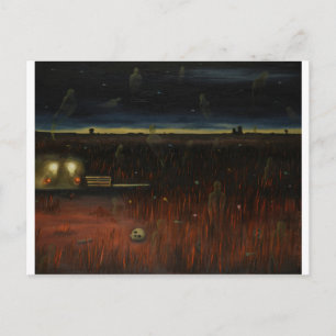 Harvester van zielen briefkaart