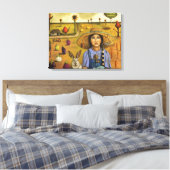 Harvey en de excentrieke boer canvas afdruk (Insitu (Slaapkamer))