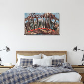 Harvey Gap State Park Canvas Afdruk (Insitu (Slaapkamer))