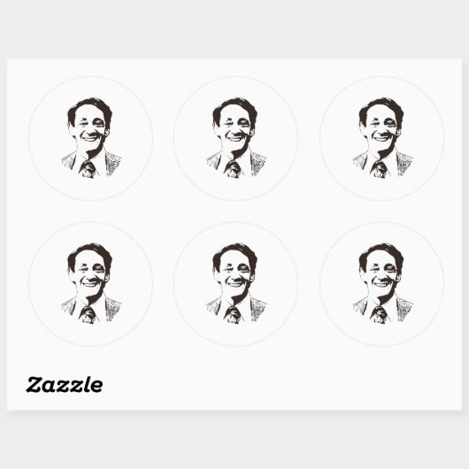 Harvey ronde sticker (Vel)