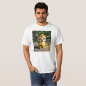 Harvey the Owl III T-shirt (Voorkant volledig)
