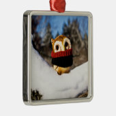 Harvey the Owl IV Metalen Ornament (Rechts)