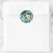 Harvey's stickerpagina ronde sticker (Tas)