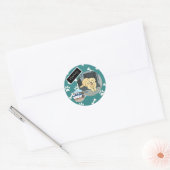 Harvey's stickerpagina ronde sticker (Envelop)