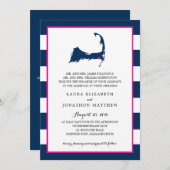 Harwich Cape Cod Map met hart | Weddenschap Kaart (Voorkant / Achterkant)