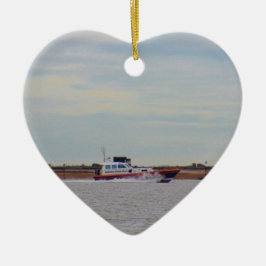 Harwich Haven loodsboot Keramisch Ornament