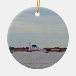 Harwich Haven loodsboot Keramisch Ornament