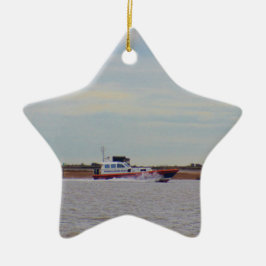 Harwich Haven loodsboot Keramisch Ornament