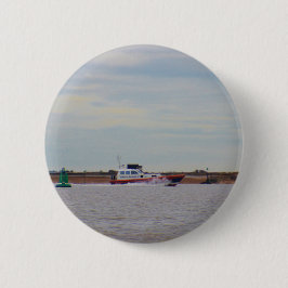 Harwich Haven loodsboot Ronde Button 5,7 Cm