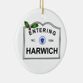 Harwich MA Keramisch Ornament (Rechts)