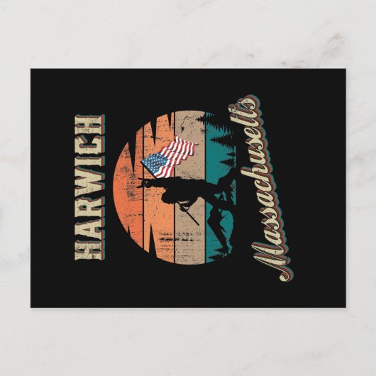 Harwich Massachusetts Briefkaart (Voorkant)