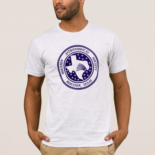 HAS Blue Logo T-shirt - alleen licht (Voorkant)