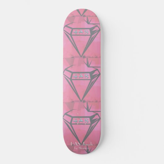 HAS Logo Skateboard Jewels (Voorkant)