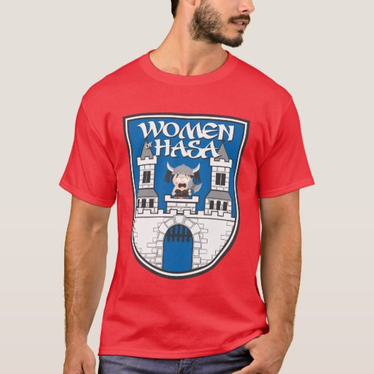 HASA-vrouwen T-shirt (Voorkant)