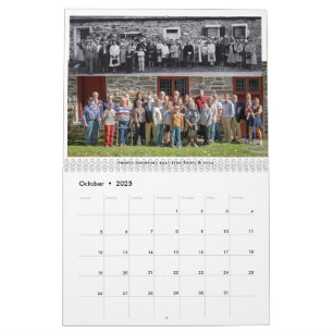 Hasbrouck Familie Muurkalender 2025 Kalender