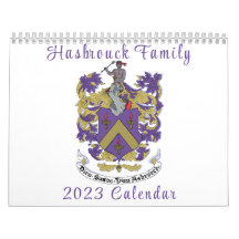 Hasbrouck Family Wall Agenda 2023